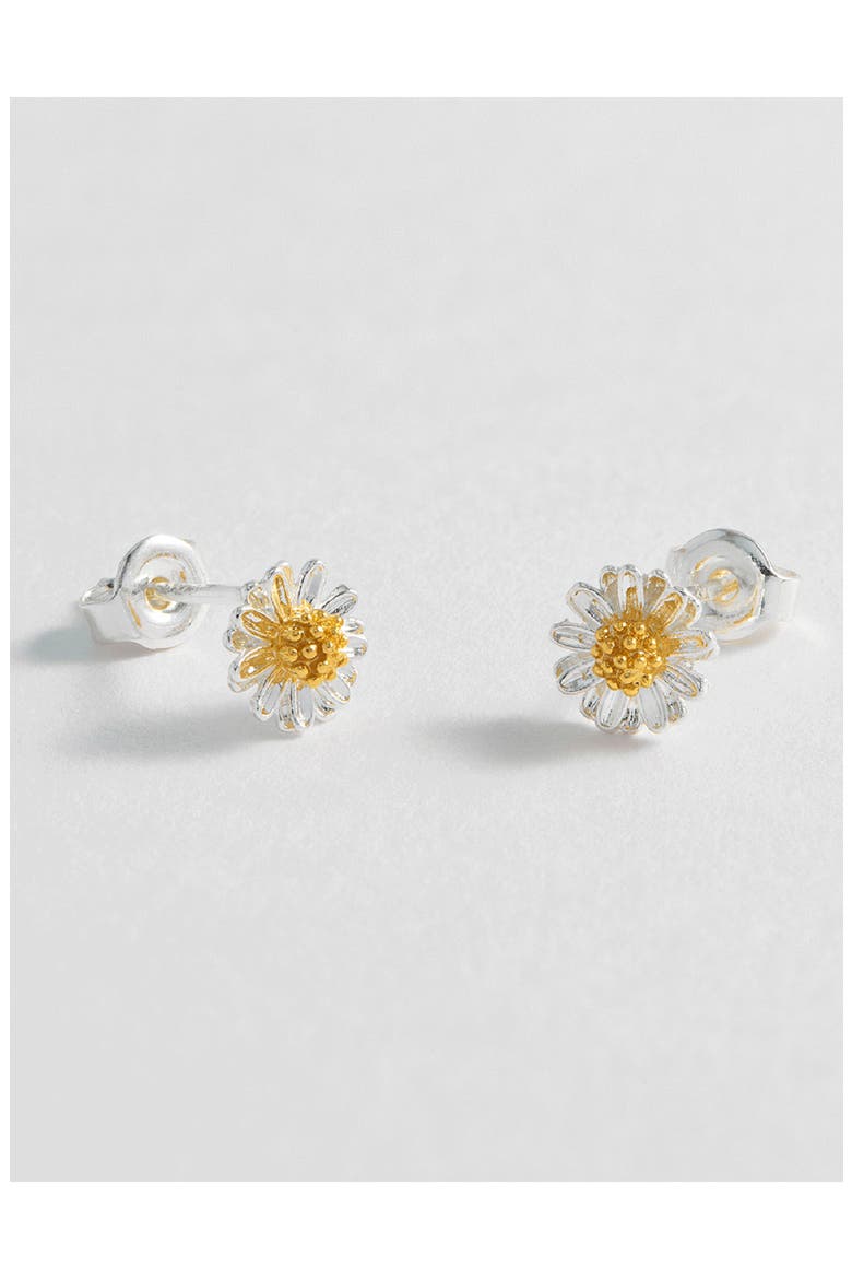 Mini Wildflower Stud Earrings, Alternate, color, SILVER