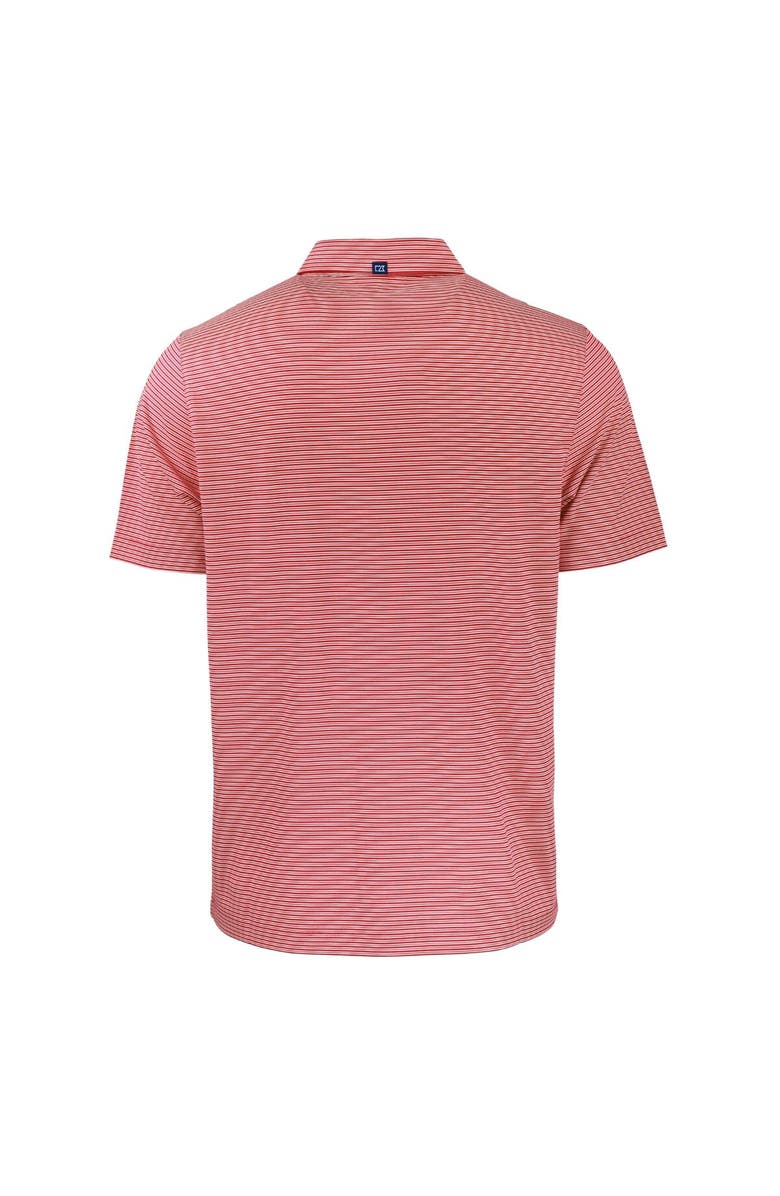 Cutter & Buck Men's Cutter & Buck  Red/White Washington Nationals Stars & Stripes Forge Eco Double Stripe Stretch Recycled Polo, Alternate, color, 