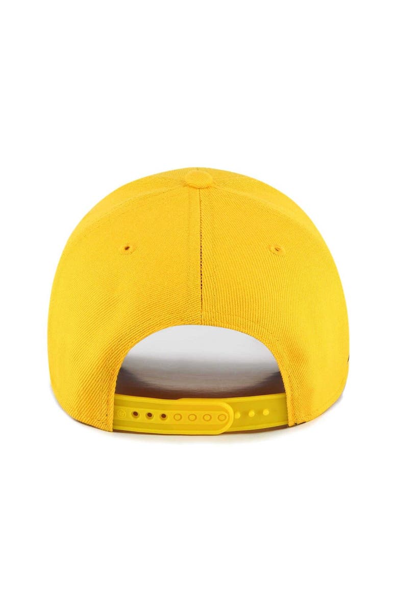 Men's '47  Gold Pittsburgh Pirates 2023 City Connect MVP Adjustable Hat, Alternate, color, Gold