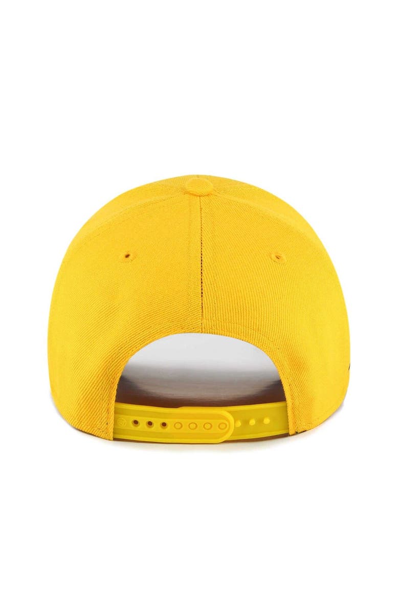 '47 Men's '47  Gold Pittsburgh Pirates 2023 City Connect MVP Adjustable Hat, Alternate, color, Gold