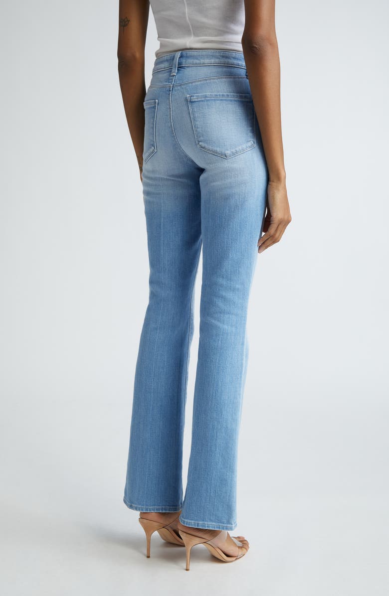L'AGENCE Selma Sleek High Waist Bootcut Jeans, Alternate, color, Bayview
