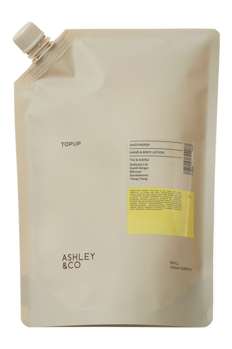Topup Sootherup Tui & Kahili Hand & Body Lotion, Main, color, NO COLOR