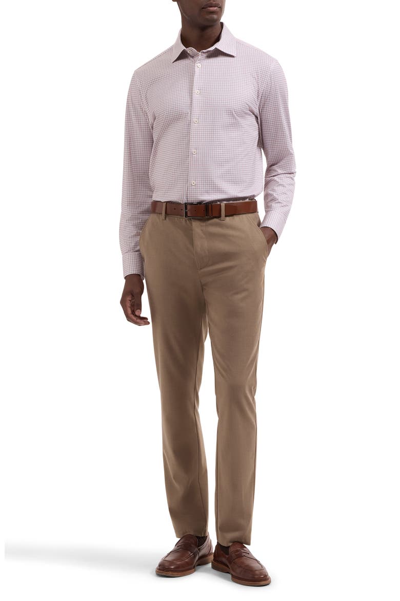 James OoohCotton® Gingham Button-Up Shirt, Alternate, color, DUSTY PINK