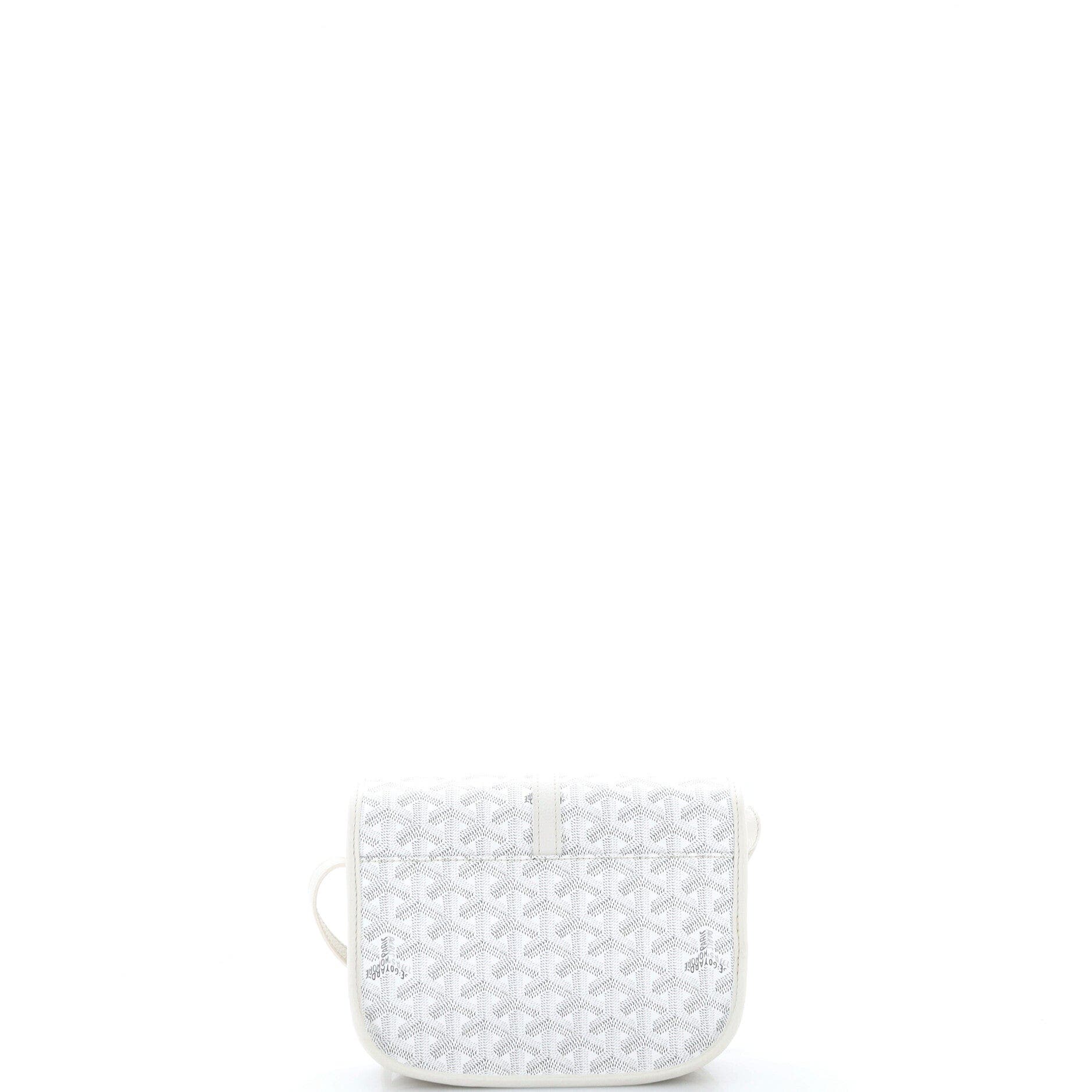 Belvedere II Messenger Bag Coated Canvas PM, Alternate, color, White