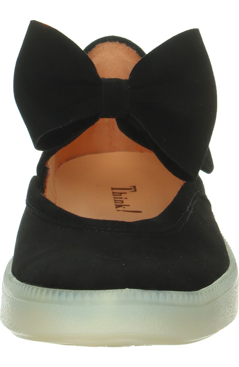 Think! Turna Bow Sneaker, Alternate, color, Black