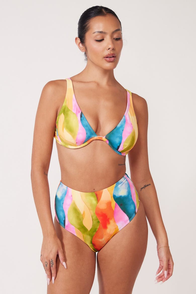 Blake Bikini Swim Bottoms, Alternate, color, Samba