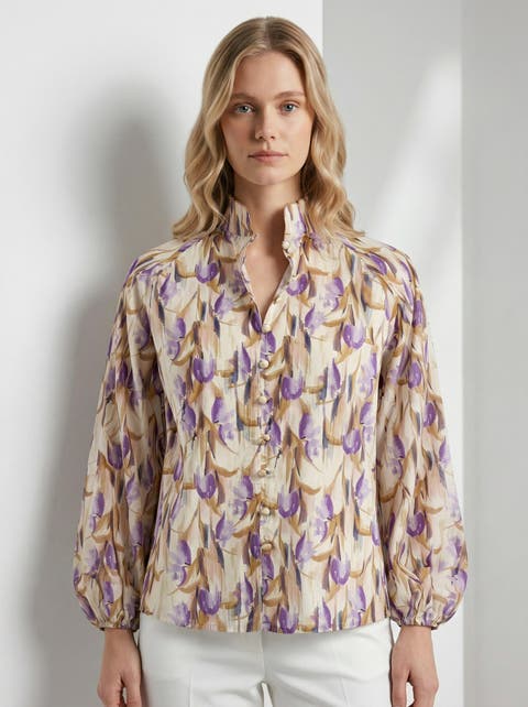 Yesenia High Neck Shirt