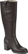 BARETRAPS Gretchen Faux Leather Wide Calf Knee High Boot