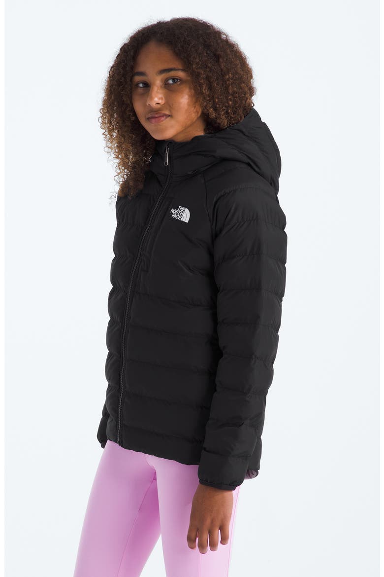 Kids' Perrito Water Repellent Reversible Jacket, Alternate, color, TNF BLACK/ SMOKED PEARL