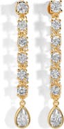 LILI CLASPE Stephie Bezel Front/Back Earrings