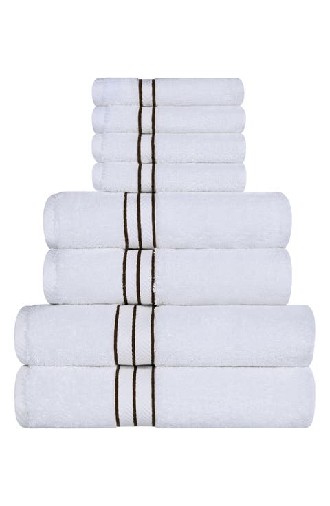 Ultraplush Turkish Cotton Hotel Collection 8-Piece Towel Set
