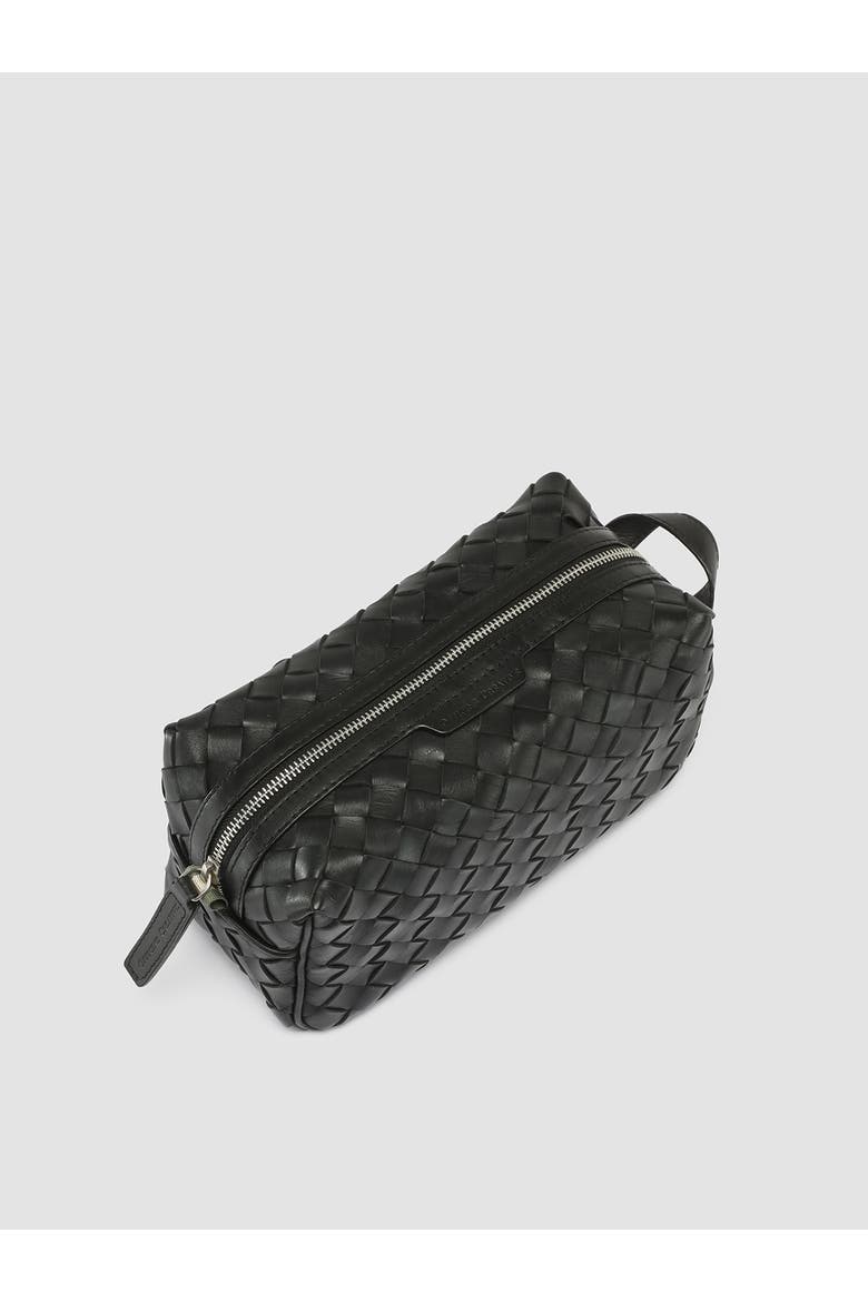 Armor 014 Woven Crossbody Bag, Alternate, color, Black