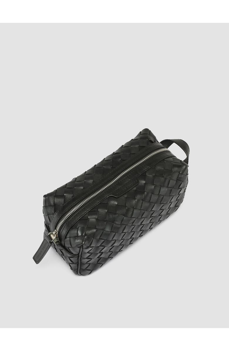 Officine Creative Armor 014 Woven Crossbody Bag, Alternate, color, Black