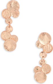 Karine Sultan Circle Drop Earrings