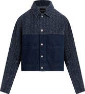 Favorite Daughter The Leave An Impression Texture Denim Jacket