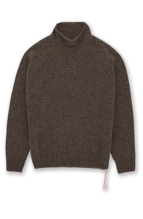 Andrew Merino Wool High Neck Sweater