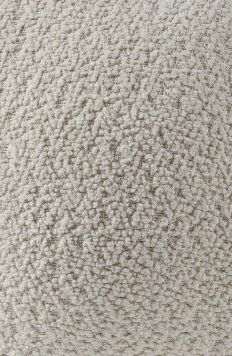 Renwil Solan Round Bouclé Pillow, Alternate, color, Ivory
