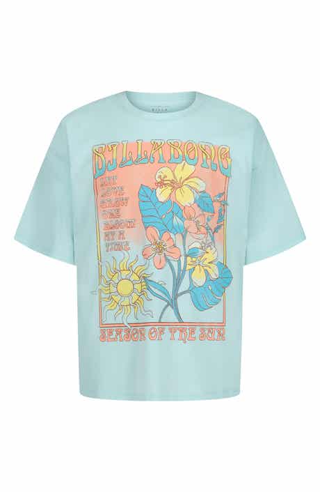 Billabong Kids' Bloom Oversize Graphic T-Shirt