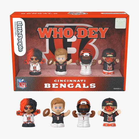 Cincinnati Bengals NFL Little People Collector Figure Set