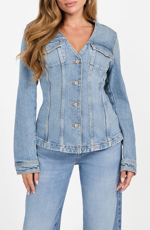 Camille Denim Blazer