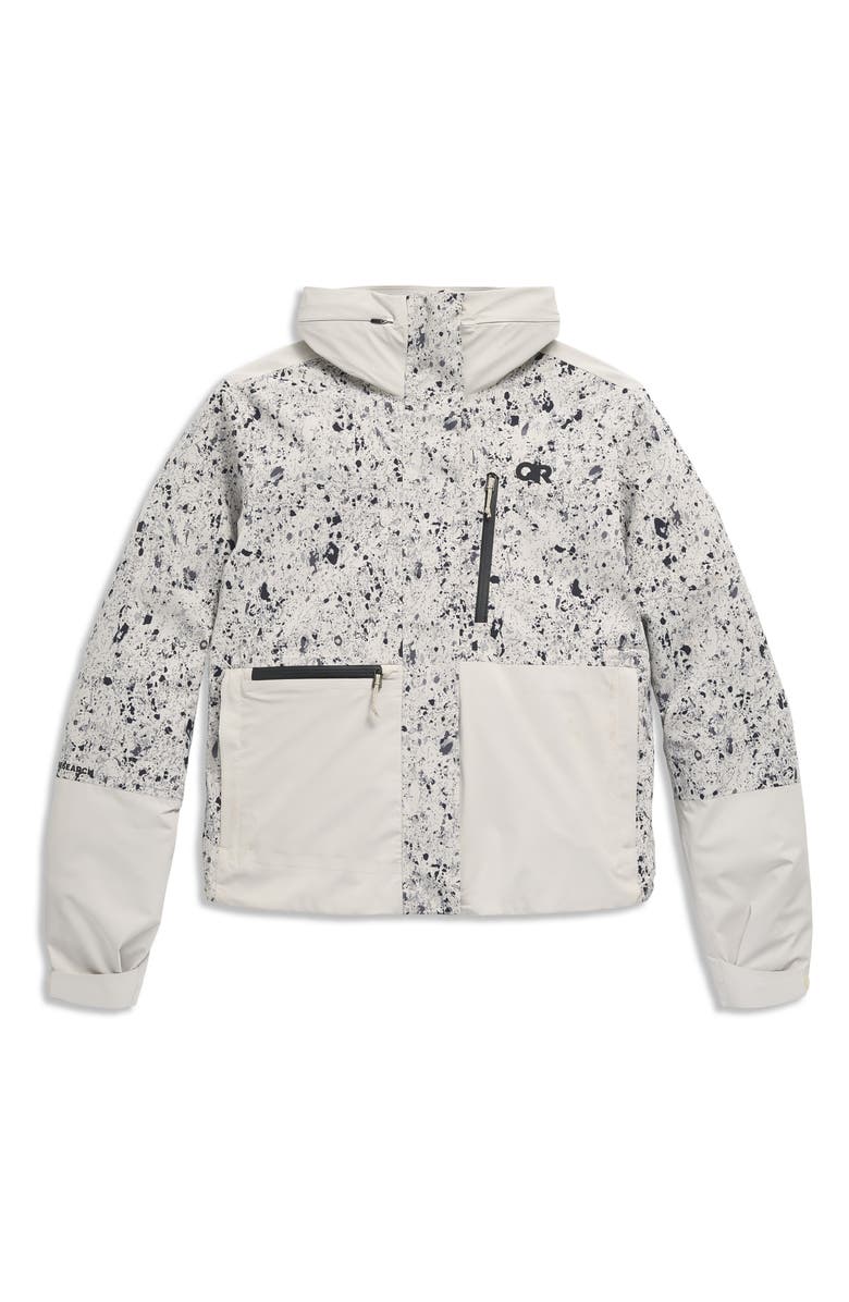 Outdoor Research Stratoburst Stretch SE Jacket, Alternate, color, Oyster Creekside Print/ Oyster