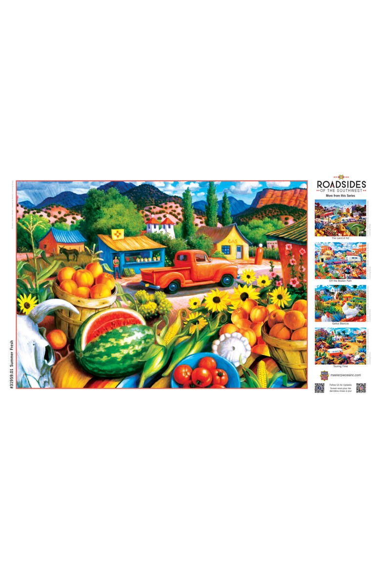 Summer Fresh 500 Piece Jigsaw Puzzle, Alternate, color, Multicolor