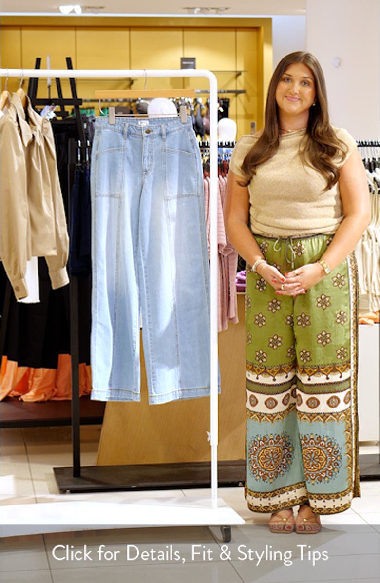 Rival Wide Leg Jeans, sales video thumbnail