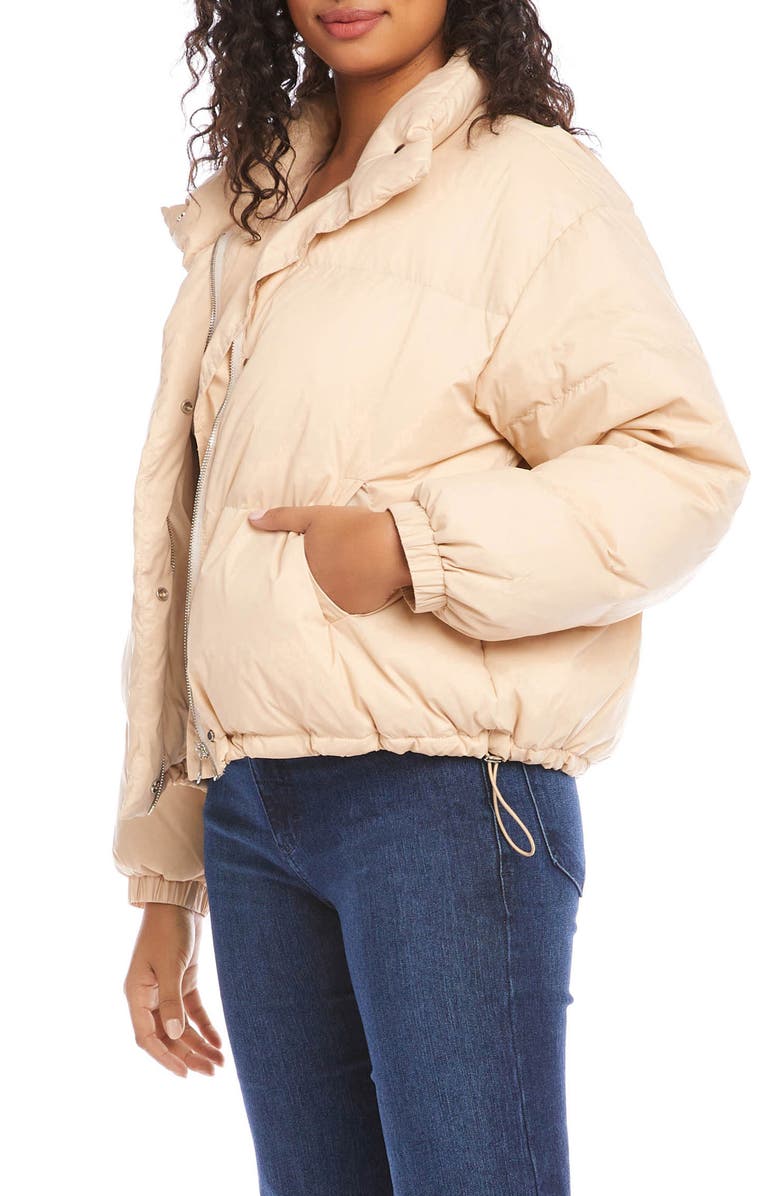 Karen Kane Down Puffer Jacket, Alternate, color,