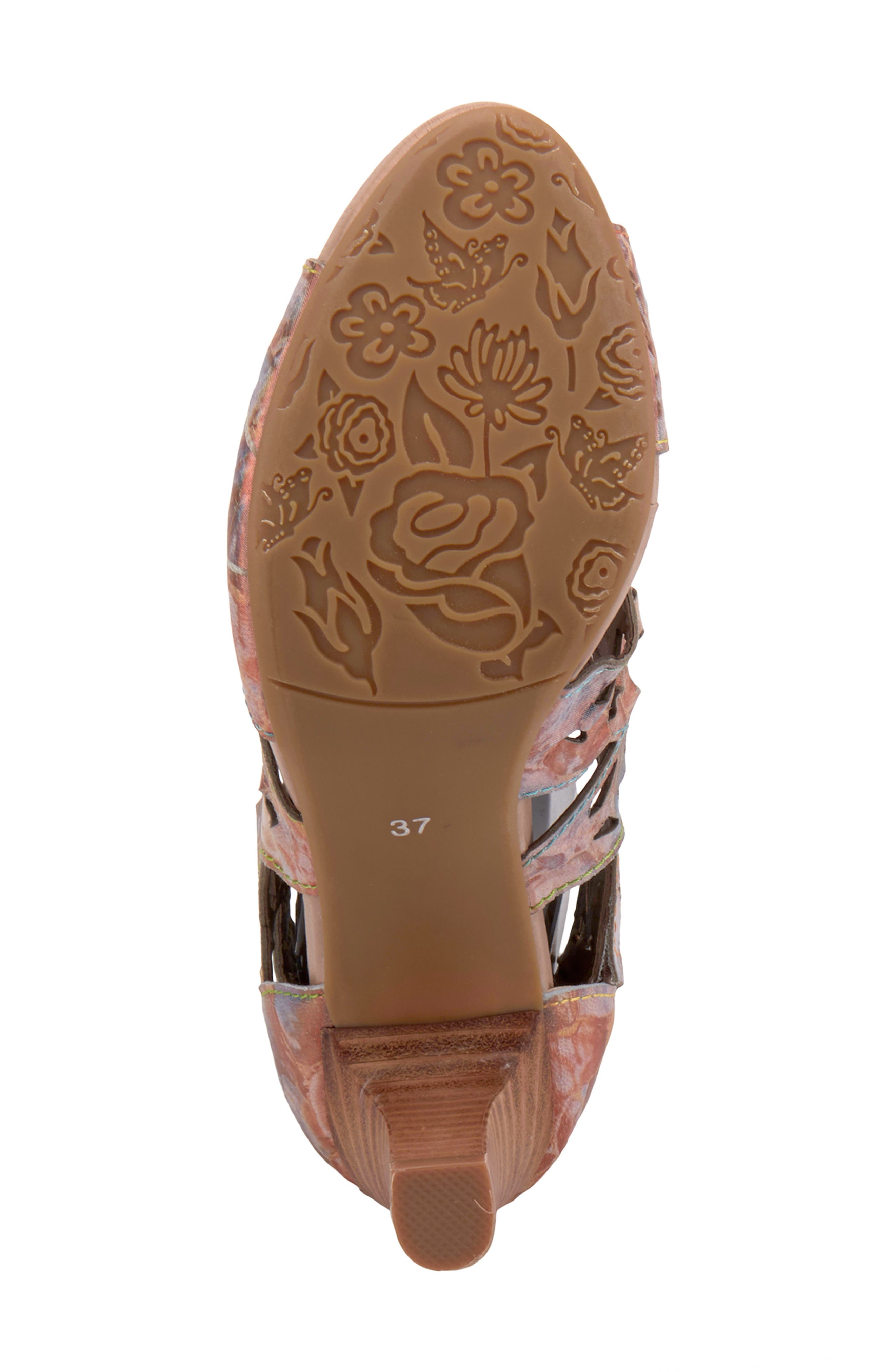 L'Artiste Amora Sandal, Alternate, color, BRONZE LEATHER