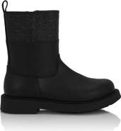 PHILIPP PLEIN Leather Low Boots Monogram Girl