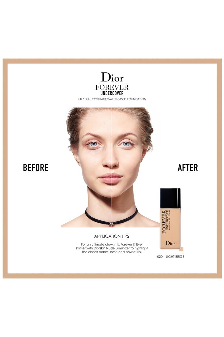 Diorskin Forever Undercover 24-Hour Full Coverage Liquid Foundation, Alternate, color, 051 PRALINE