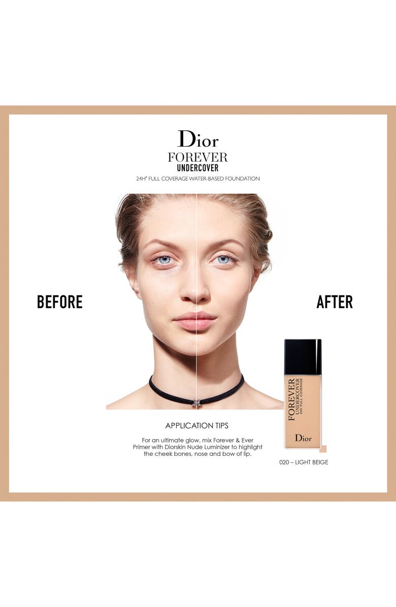 DIOR skin Forever Undercover 24-Hour Full Coverage Liquid Foundation, Alternate, color,