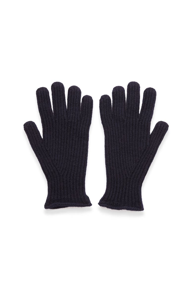 Celtic & Co. British Lambswool Ribbed Gloves, Alternate, color, 
