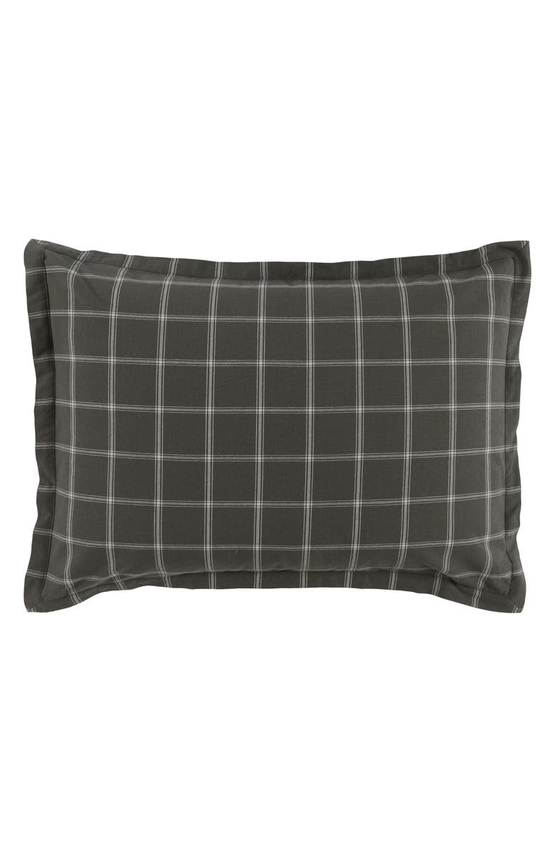 Villa Home Collection Hudson Plaid Sham, Main, color, 