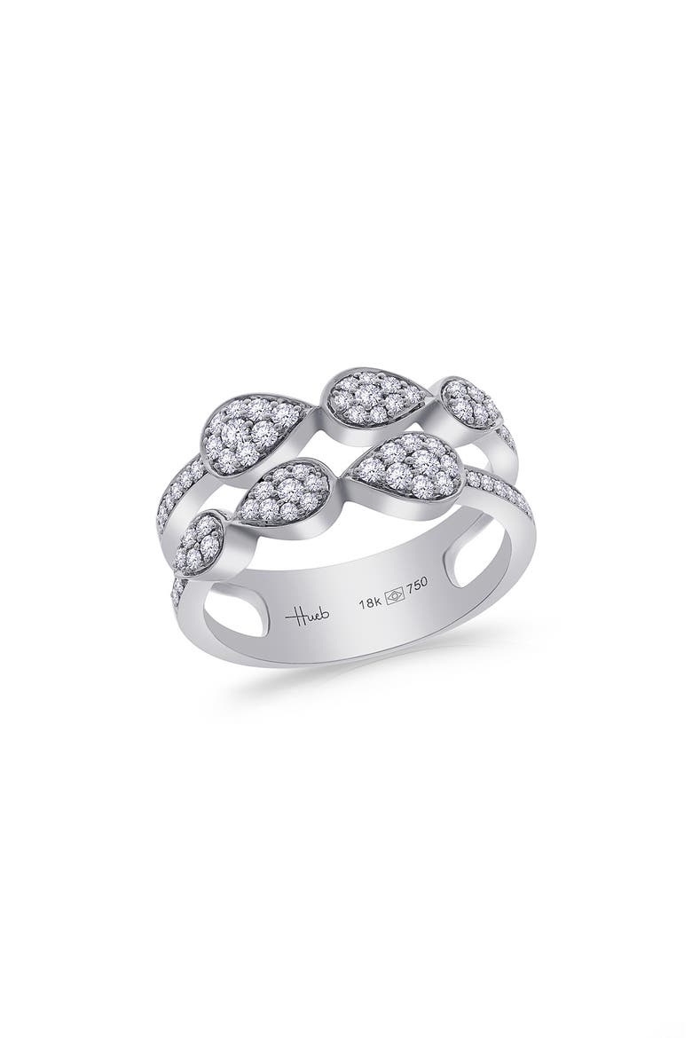 Bestow Diamond Stack Ring, Main, color, WHITE GOLD
