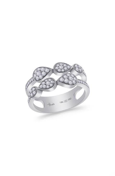 Bestow Diamond Stack Ring