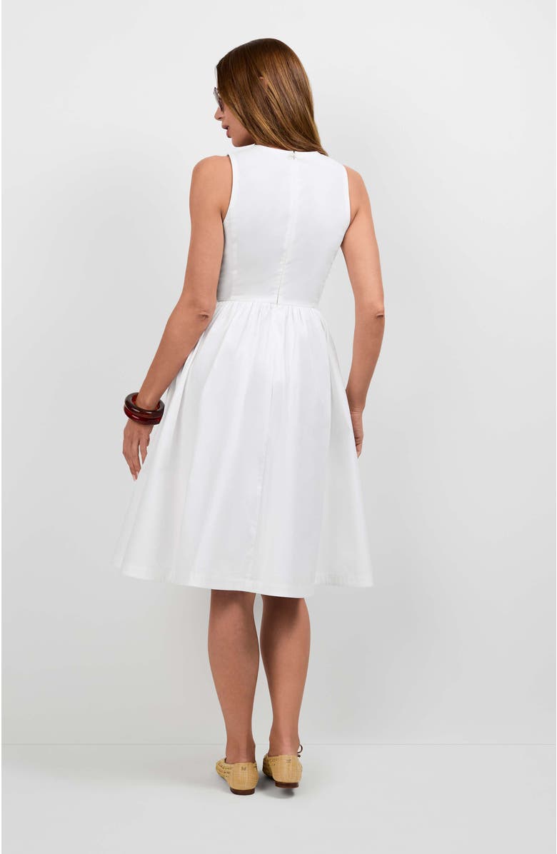 Trina Turk Lombardy Midi Dress, Alternate, color, White