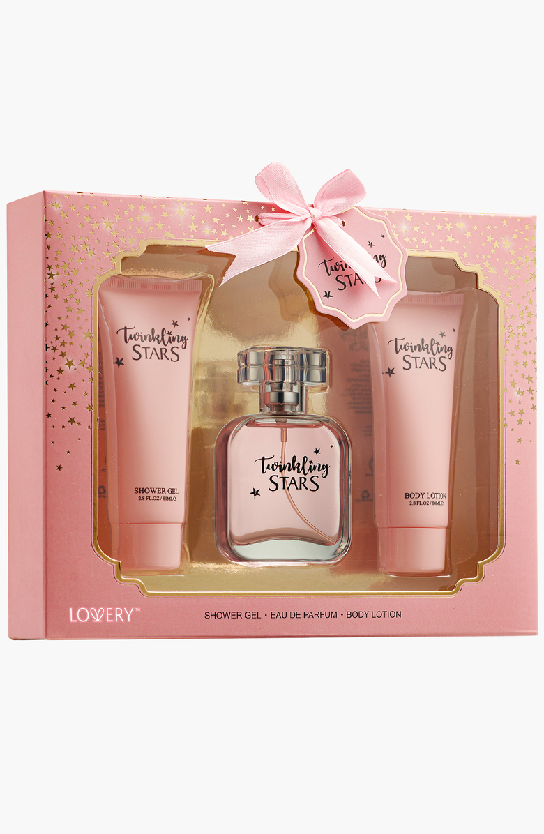 Lovery Twinkling Stars 3pc Home Spa Gift Set, Alternate, color, 