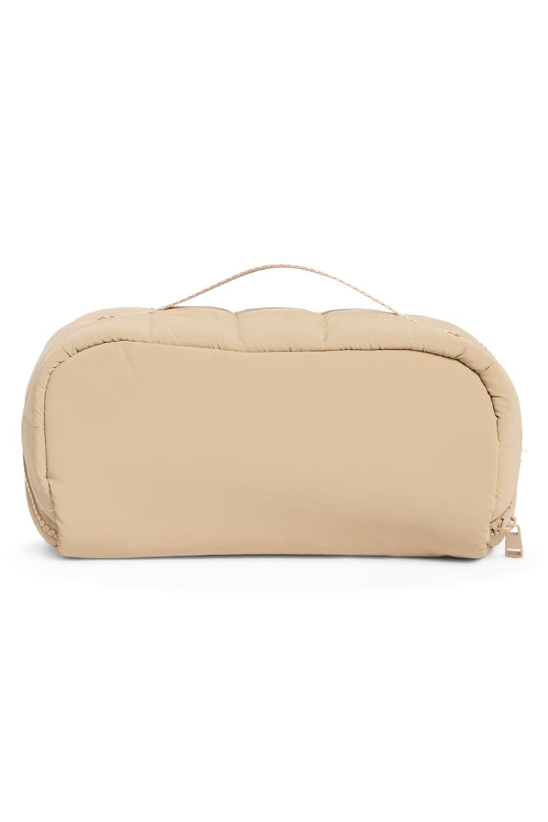 Khatie Large Cosmetic Case, Alternate, color, MAPLE