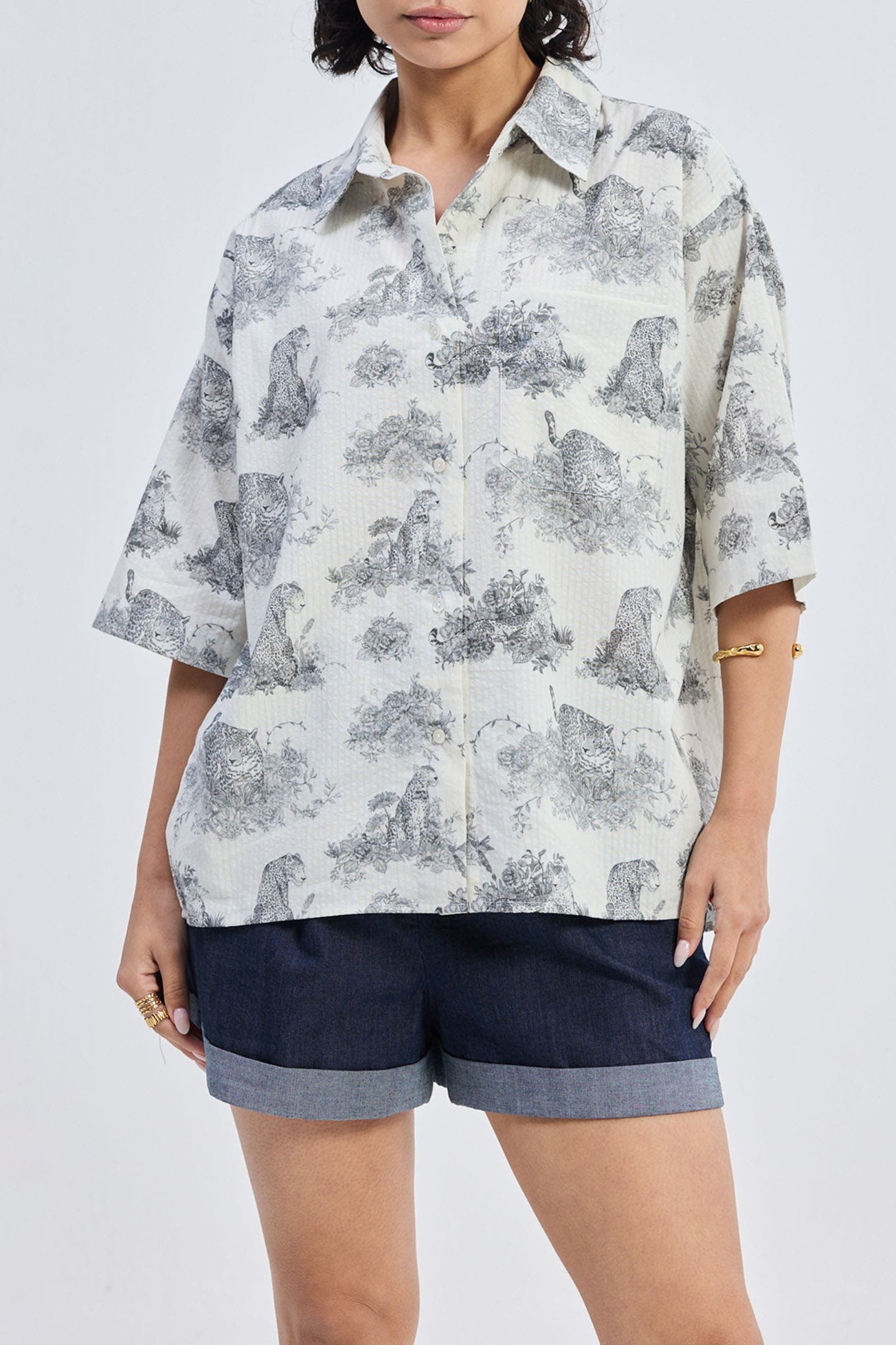 Oversized High-Low Shirt - image 2