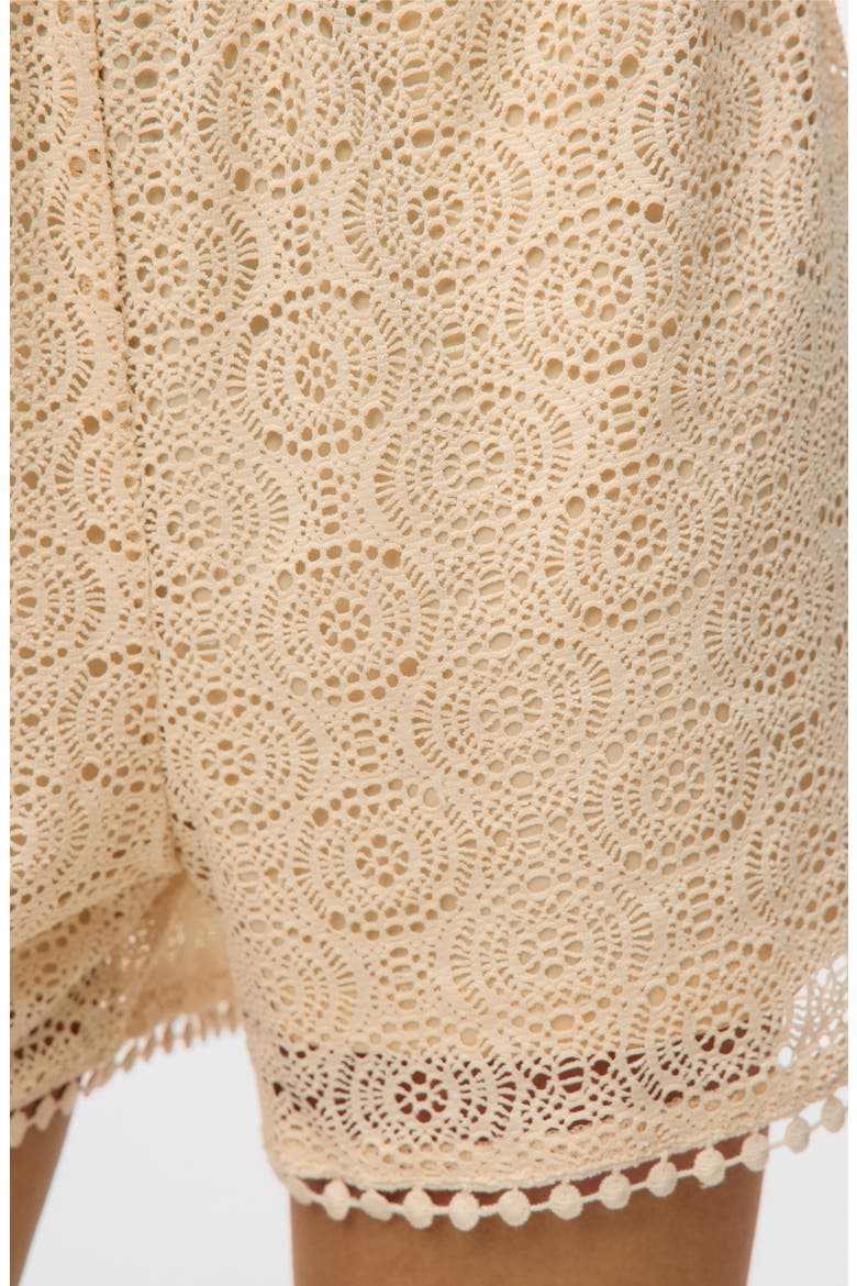 Maya Lace Shorts, Alternate, color, BIRCH