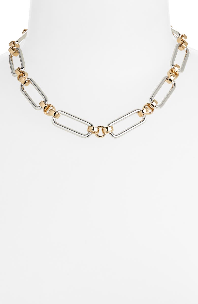 Laura Lombardi Stanza Two-Tone Chain Necklace, Alternate, color, 