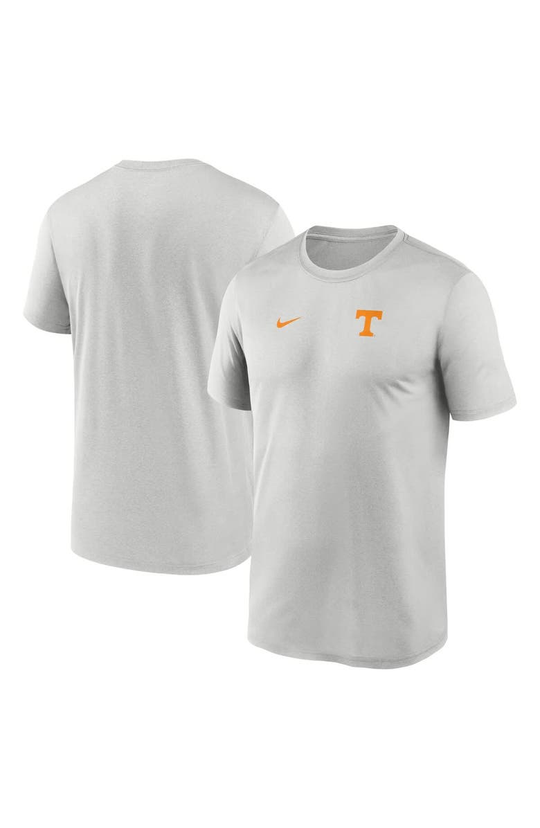 Nike Men's Nike Gray Tennessee Volunteers 2025 Sideline Small Logo Legend Performance T-Shirt, Main, color, 