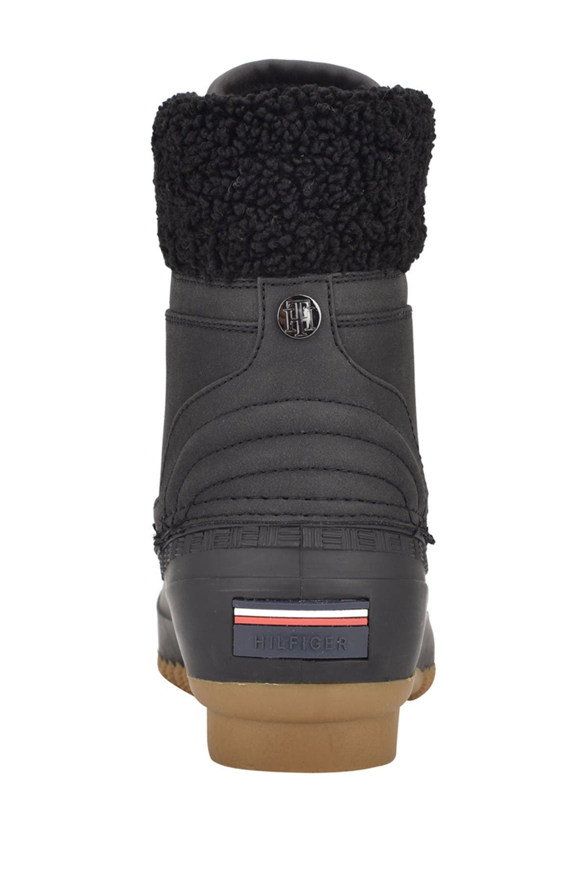 Tommy Hilfiger Rainah Faux Fur Lined Rain Boot, Alternate, color, 