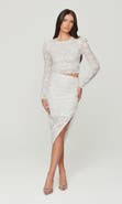 Generation Love Nellia Sequin Lace Skirt