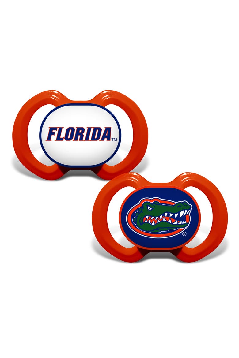Florida Gators Pacifier 2-Pack, Main, color, Multicolor