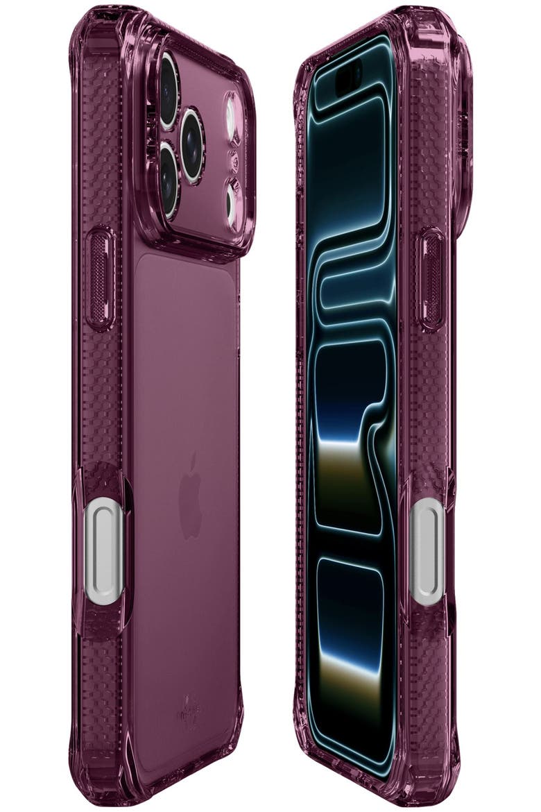 Spectrum R Clear Case for Apple iPhone 18 Pro / 17 Pro, Alternate, color, Purple