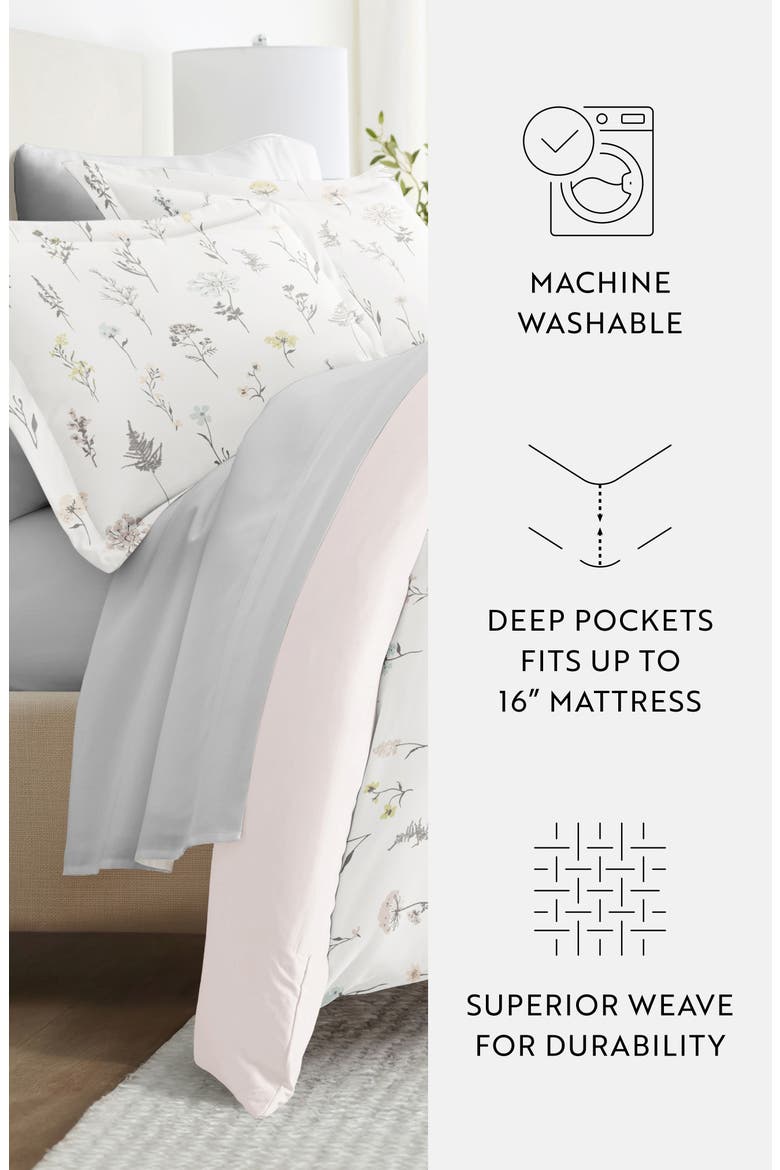 Bundle Duvet Set, Alternate, color, PINK