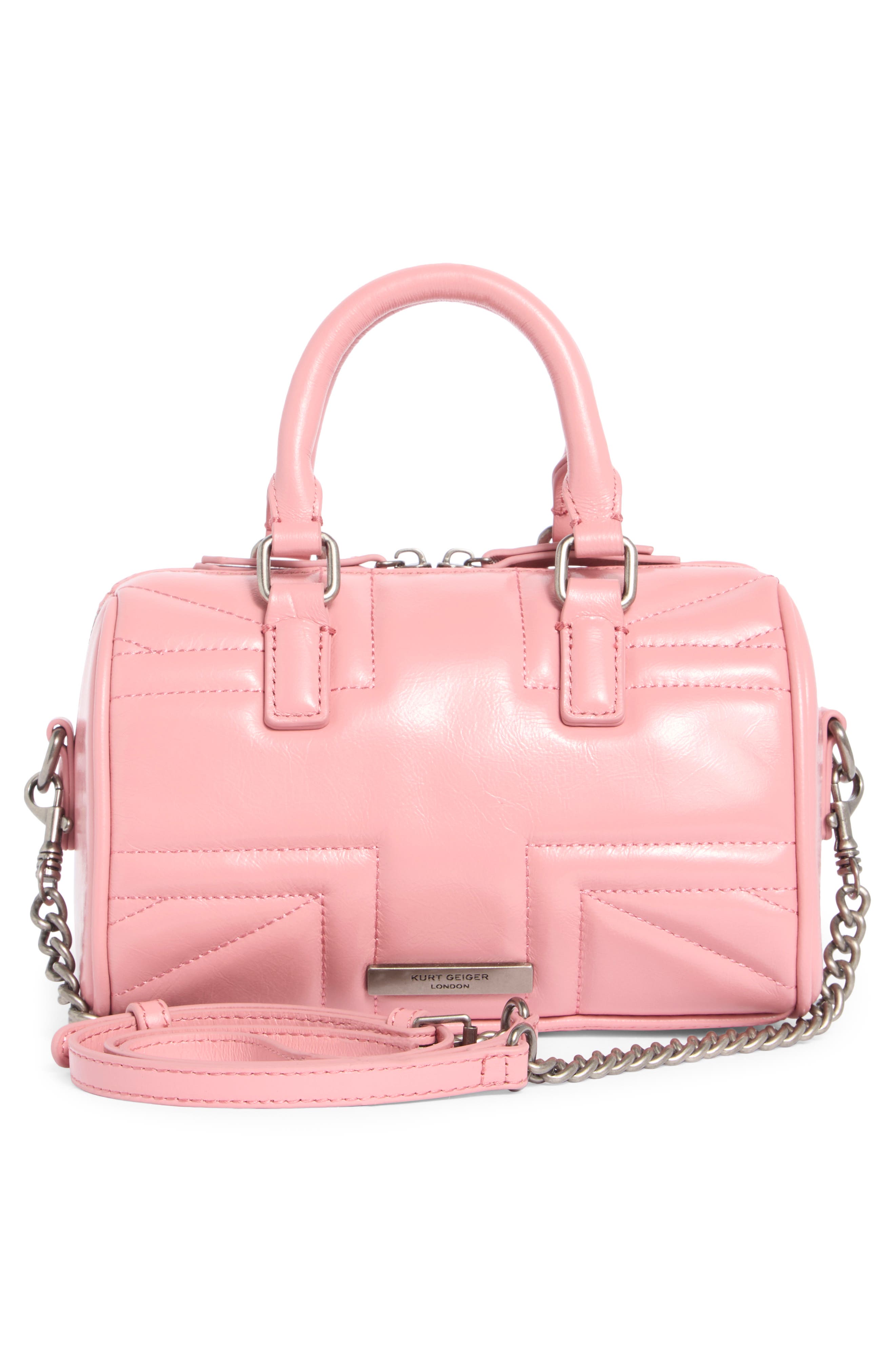 Kurt Geiger London Small Union Jack Boston Top Handle Bag, Alternate, color, 