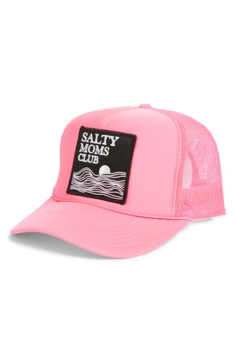 Salty Moms Club Patch Trucker Hat